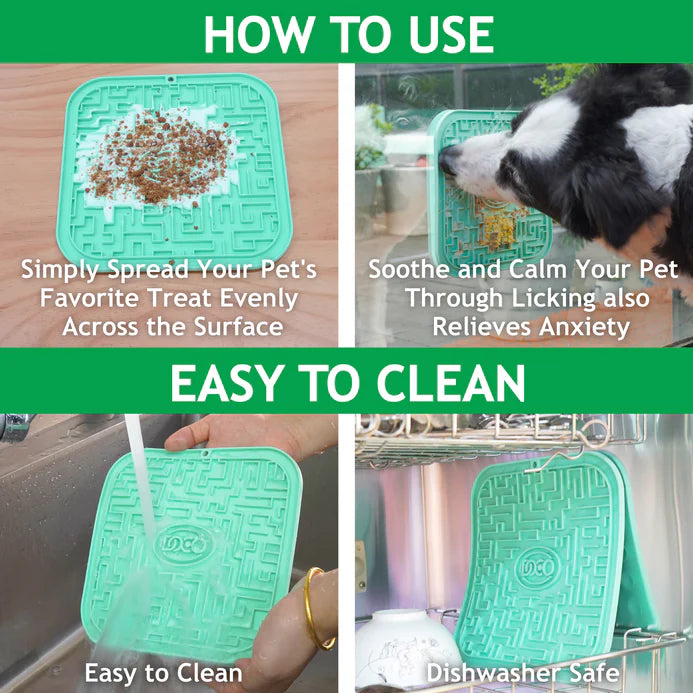 DOCO Licking Mats for Dogs and Cats 20cm x 20cm(O/S) Maldives
