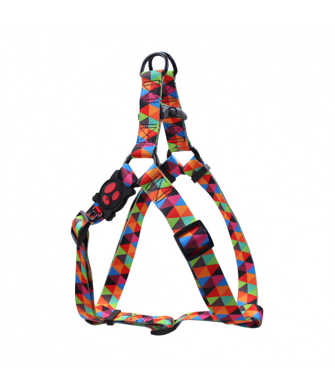 DOCOÂ® LOCO Step-In Harness (DCL202)[Size - L, Texture - Triangles]