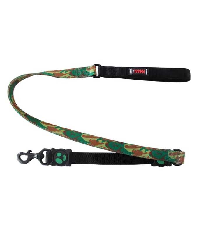 DOCO LOCO Shock Absorbing BUNGEE Leash 4ft (DCLB1148)[Texture - Camouflage, Size - L]