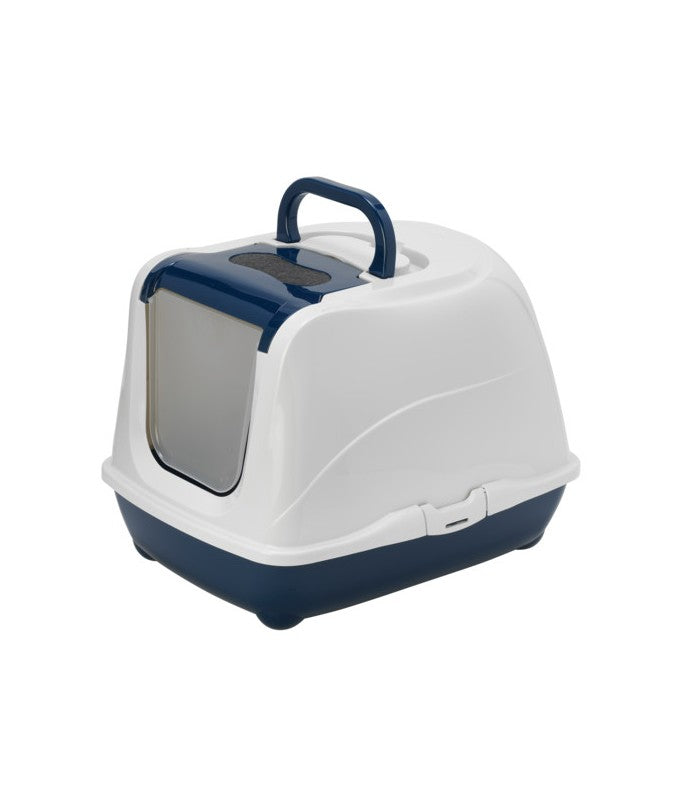 Moderna Flip Cat-Litter Jumbo-57.8 x 43.9 x 41.5 cm-Blue