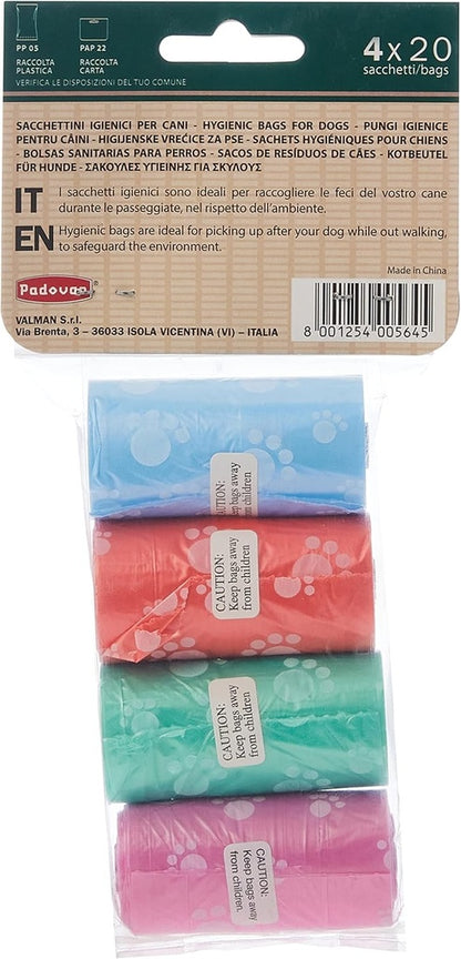 Padovan Waste Bag, Mix Colour (4x 20Bag)