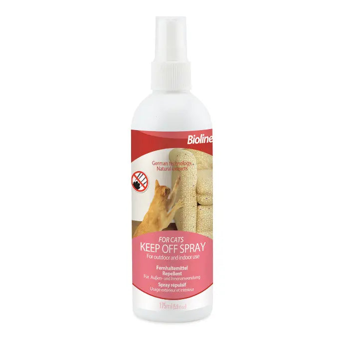 Bioline Keep Off Spray For Cats-209g