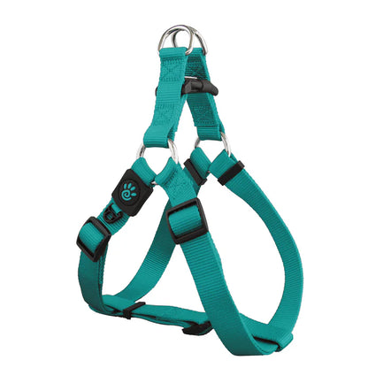 DOCO Signature Step-In Harness-1.0 x 26-35cm(P)-Turquoise