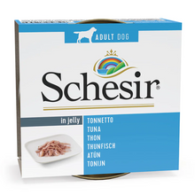 Schesir Dog Wet Food in Jelly Can-Tuna 5x150g