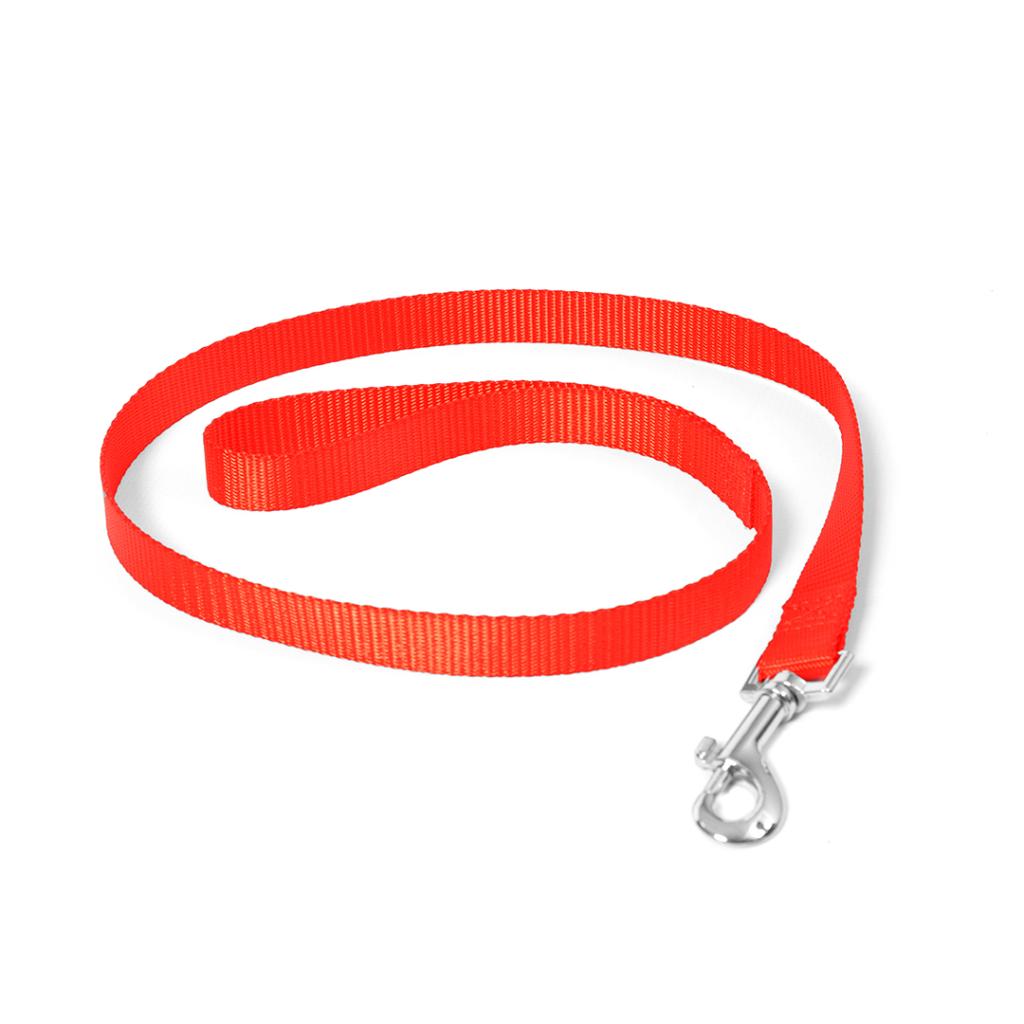 Duvo Nylon lead[Color - Red, Dimension - 120cm/15mm]