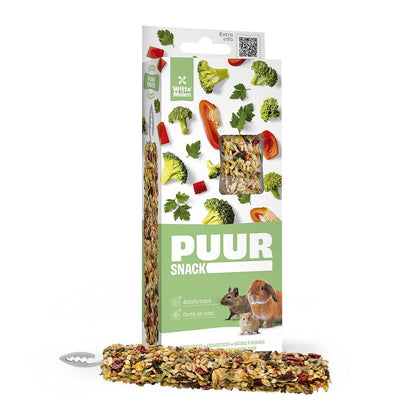 Witte Molen Chew Sticks With Broccoli & Bell Pepper For Rabbit & Small Animals - [Weight - 90g]