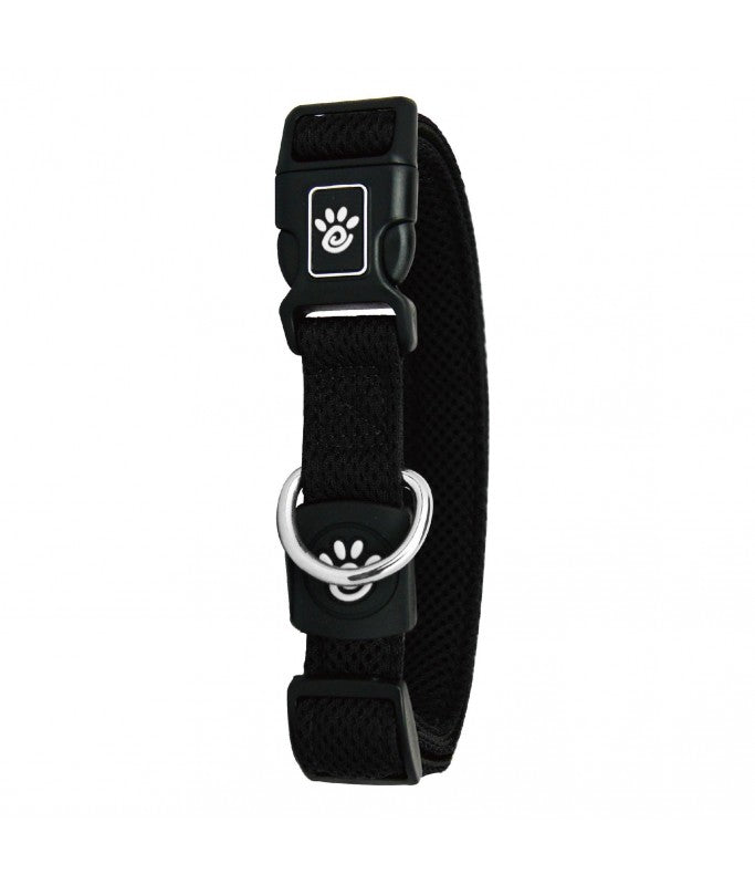Doco Puffy Mesh Collar (DCA102)[Color - Black, Size - L]