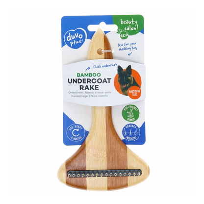 Duvo+ Bamboo Dematting Rake 16 Pins 17X10Cm