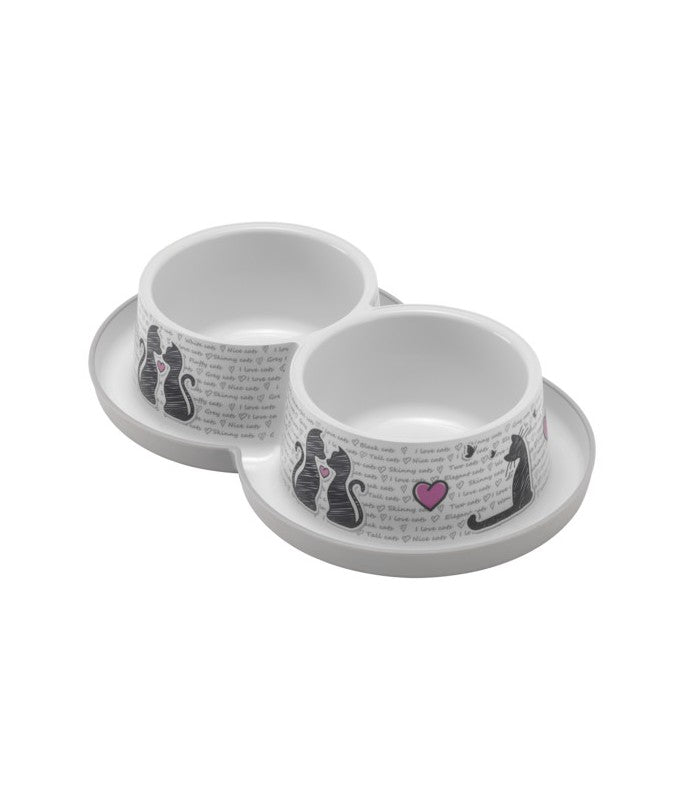 Moderna Double Trendy Dinner 2x350ml-White