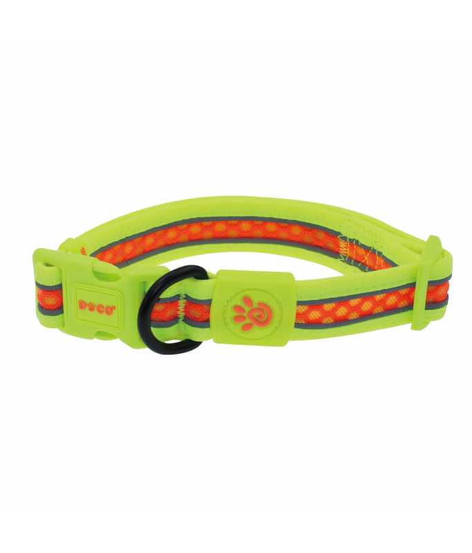 DOCOÂ® Lunar Mesh Collar (DCA032)[Size - XL, Color - Safety Orange]