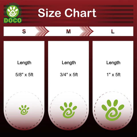DOCO LOCO Leash - 5ft Medium-2.0 x 150cm H