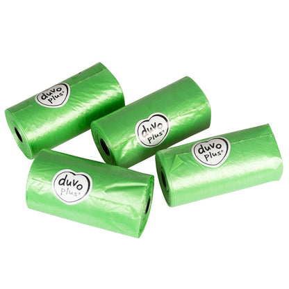 Duvo+ Poo Bags Eco Biodegradable 20St - Display Green