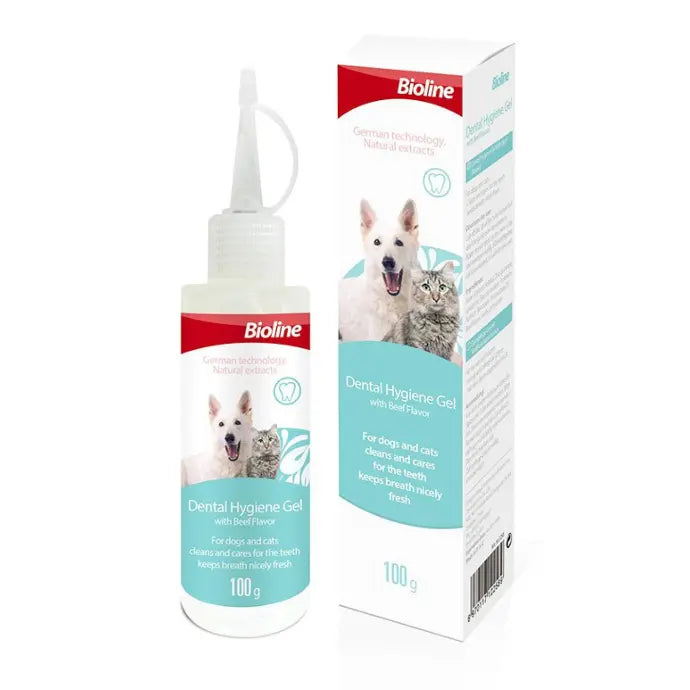Bioline Dental Hygienegel For Cats & Dogs [Weight - 100g]