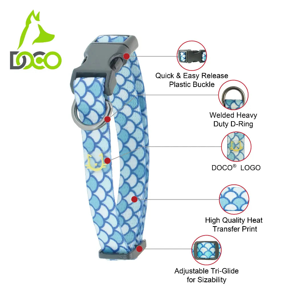 DOCO® Heat Transfer Cat/Dog Collars X.Small-1.0 X 19-31cm C1