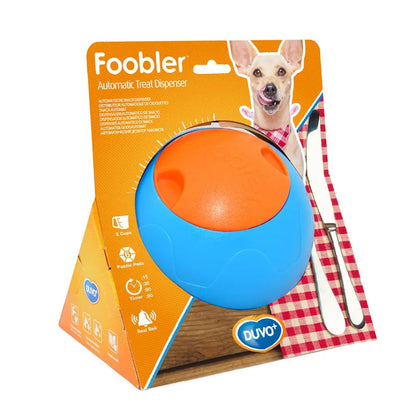 Duvo Foobler Treat Dispenser With Timer Blue