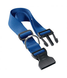 Ferplast Club C Nylon Collar For Dogs[Color - Blue, Dimension - 18-25cm x 10mm]