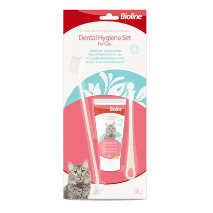 Bioline Dental Hygiene Set For Cats-50g