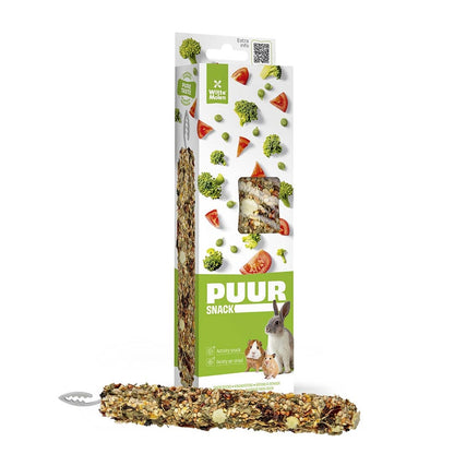 Witte Molen Chew Sticks With Pea & Tomato For Rabbit & Small Animals - [Weight - 180g]