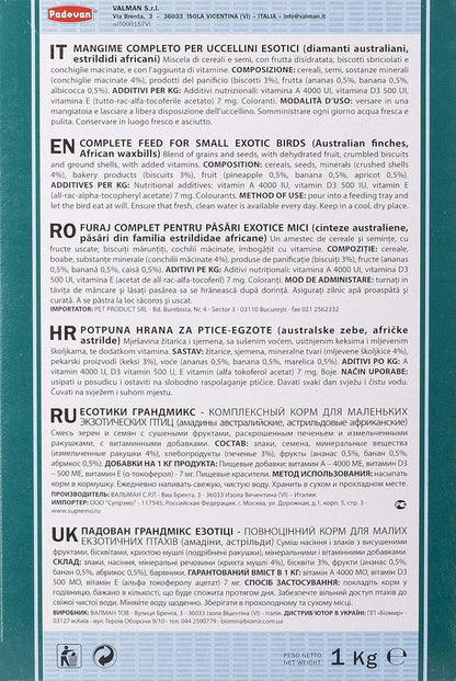 Padovan Grandmix Esotici[Weight - 1kg]