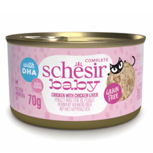 Schesir Baby Kitten Wholefood - Chicken With Chicken Liver 6x70g
