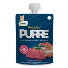 Dentalight Prebiotics+ PURRE creamy Treats For Cats-Tuna & Crab 85g [12pcs/case]