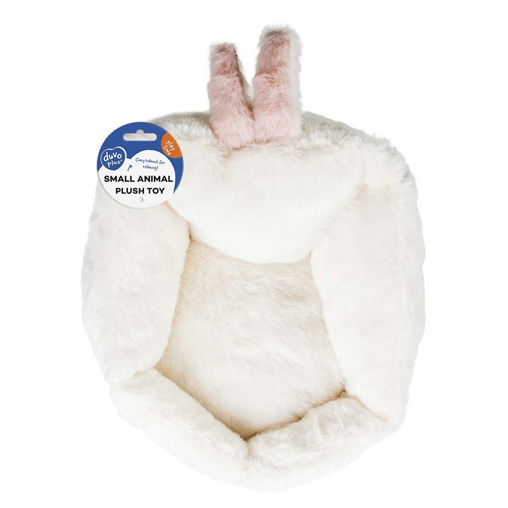 Duvo+ Bunny Bed For Small Animal-Plush S - 16x16x16cm White