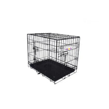 Pado Double Door Dog Crate with Mesh Floor, 77x49x56.5cm