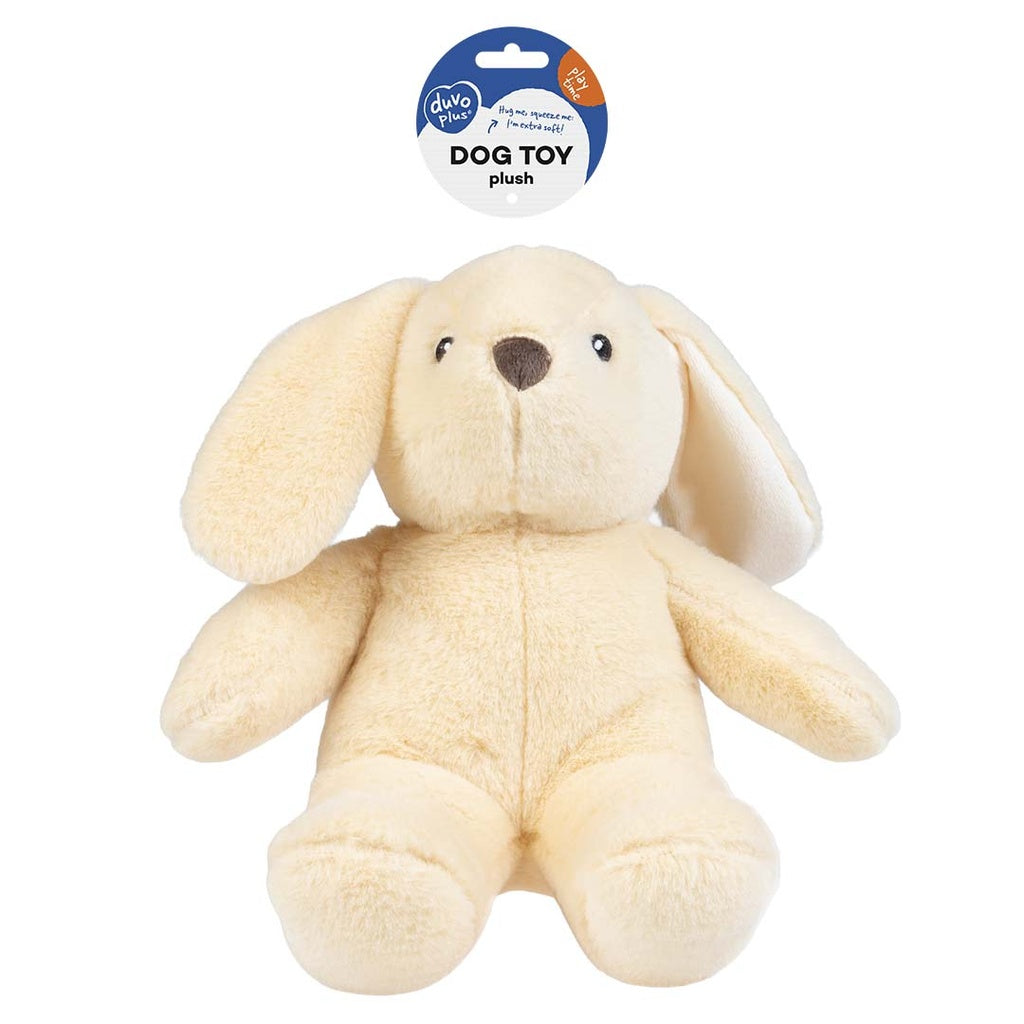 Duvo+ Plush Pawbies Rabbit Dog Toy 25x17x27cm - Beige