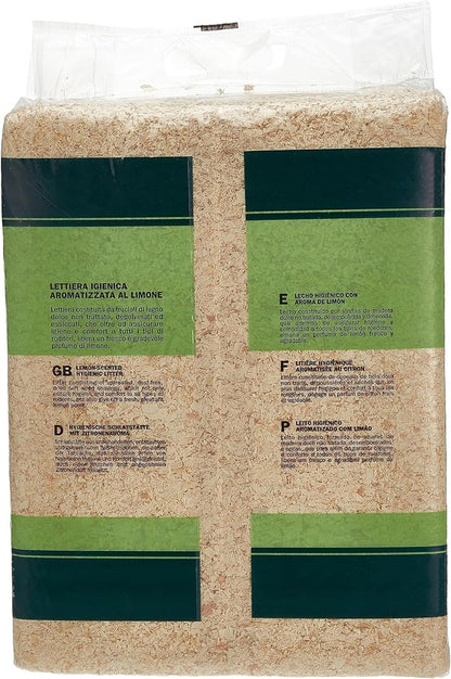 Padovan Wood Chips Lemon[Weight - 4kg, Size - 56L]