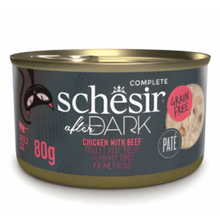 Schesir After Dark PatÃƒÆ’Ã‚Â¨ For Cat - Chicken With Beef 80g (Min Order- 12 Cans)