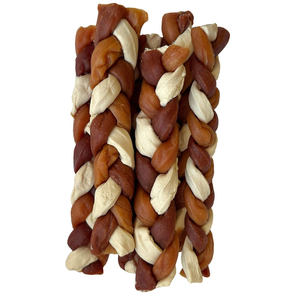 Dog Fest Flavor Braids With Chicken, Duck And Fish 90g