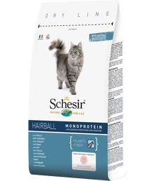 Schesir Cat Dry Food Hairball with Chicken[Weight - 1.5kg]