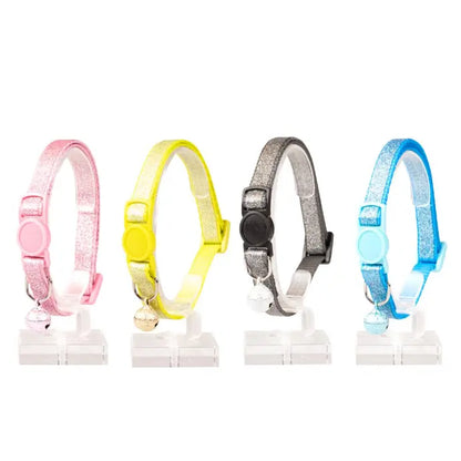 Duvo Cat Collar Nylon Mixed Colors 20 - 30cm / 10mm[Texture - Glitter]