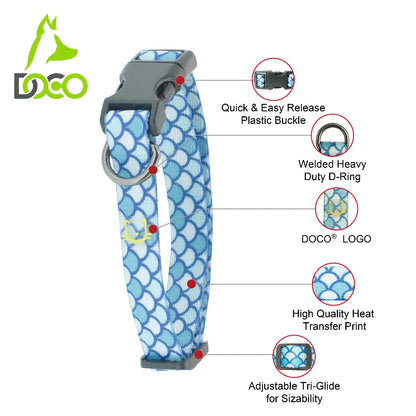 DOCO Heat Transfer Cat/Dog Collars X.Small-1.0 X 19-31cm C1