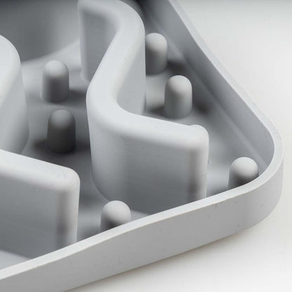 Duvo+ Slow down feeder 4-in-1 Grey 30x20x4cm