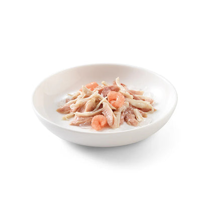 Schesir Cat Pouch-Wet Food Tuna with Chicken with Shrimps- [Weight - 50g]