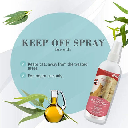 Bioline Keep Off Spray For Cats-209g