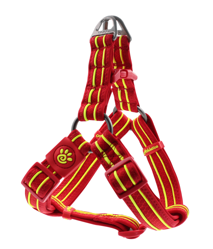 DOCO Solar Mesh Step in Dog Harness (DCA393)[Color - Maroon, Size - L]