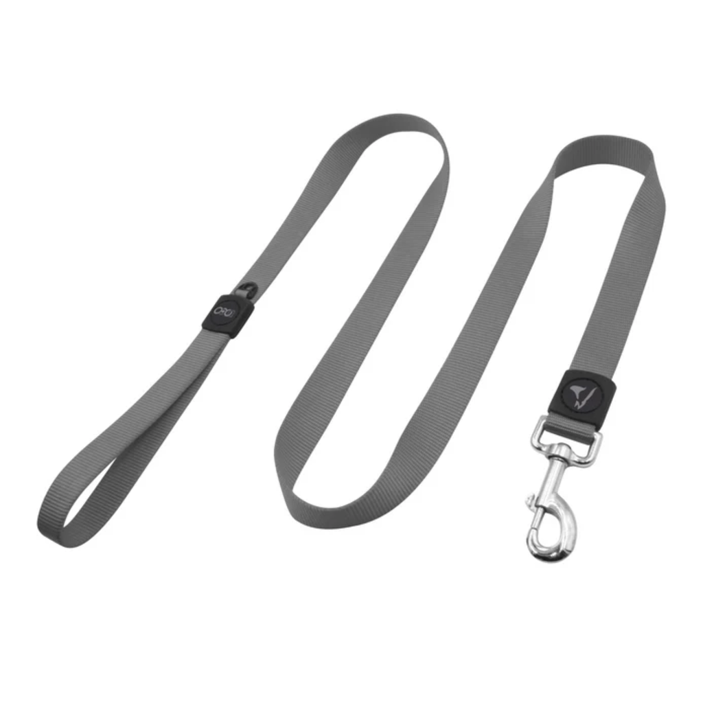 DOCO Signature Nylon Leash - 6ft-1.0 x 180cm (XS)-Grey