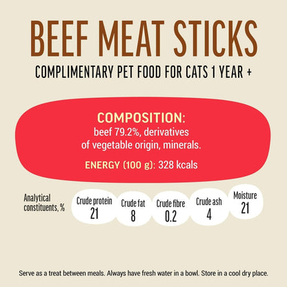 Cat Fest Meat Sticks Beef For Cat[Weight - 45g]