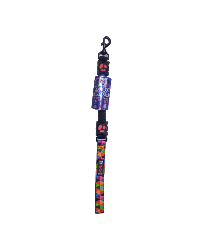 DOCO LOCO Shock Absorbing BUNGEE Leash - SHORT (DCLB1122)[Size - L, Texture - Triangles]