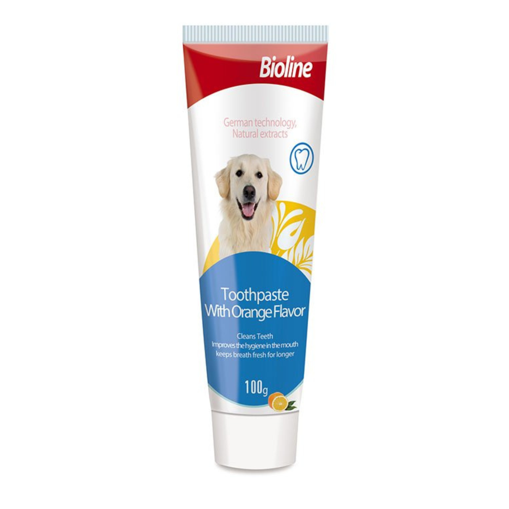 Bioline Tooth Paste[Weight - 100g, Flavor - Orange]