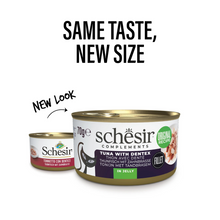 Schesir Complements Cat Wet Food in Jelly Can- Tuna With Dentex 70g [MOQ:12pcs]