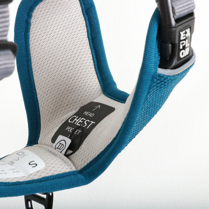 Duvo+ Ultimate Fit No-Pull Harness Classic L - 48-58Cm - 58- 81cm Petrol Blue