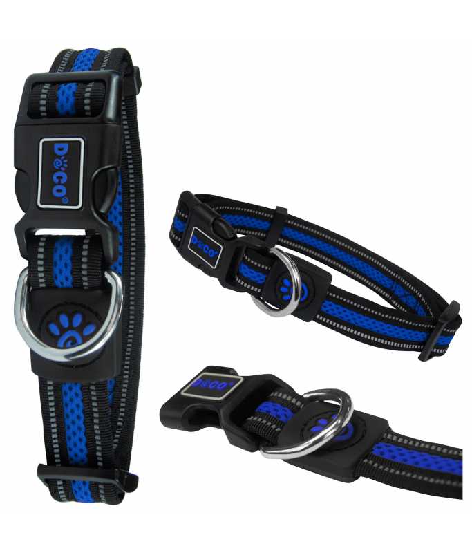 DOCOÂ® Athletica Air Collar (DCA002)[Color - Blue, Size - XL]