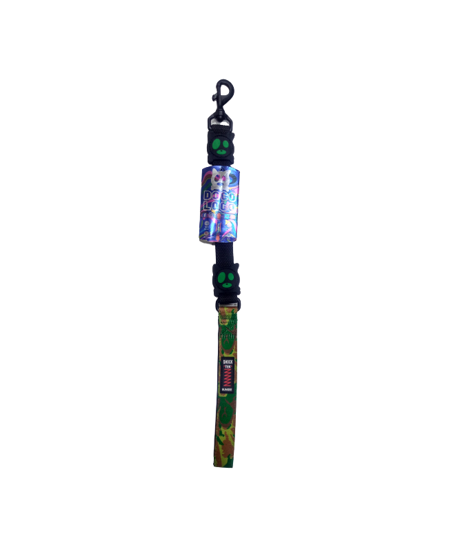 DOCO LOCO Shock Absorbing BUNGEE Leash - SHORT (DCLB1122)[Texture - Camouflage, Size - L]