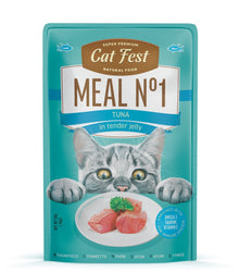 Cat Fest Meal No 1 Cat Food in Jelly-Tuna 12x50g 12pcs/box