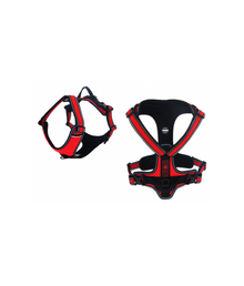 Doco Vertex Front Range Harness - 3m Reflective[Color - Maroon, Size - L]