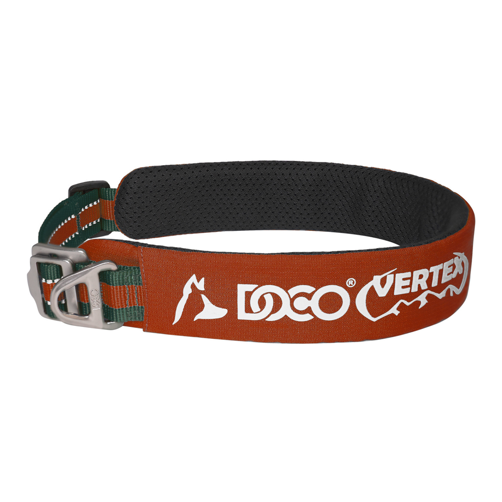 DOCO VERTEX Reflective Ultralight Mesh Collar For Dogs-2.0 x 45-55cm-Canyaon