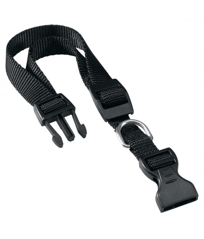 Ferplast Club C Nylon Collar For Dogs[Color - Black, Dimension - 20-32cm x 10mm]